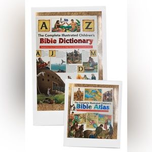 Complete Illustrated Children’s Bible & Atlas 2pc Set